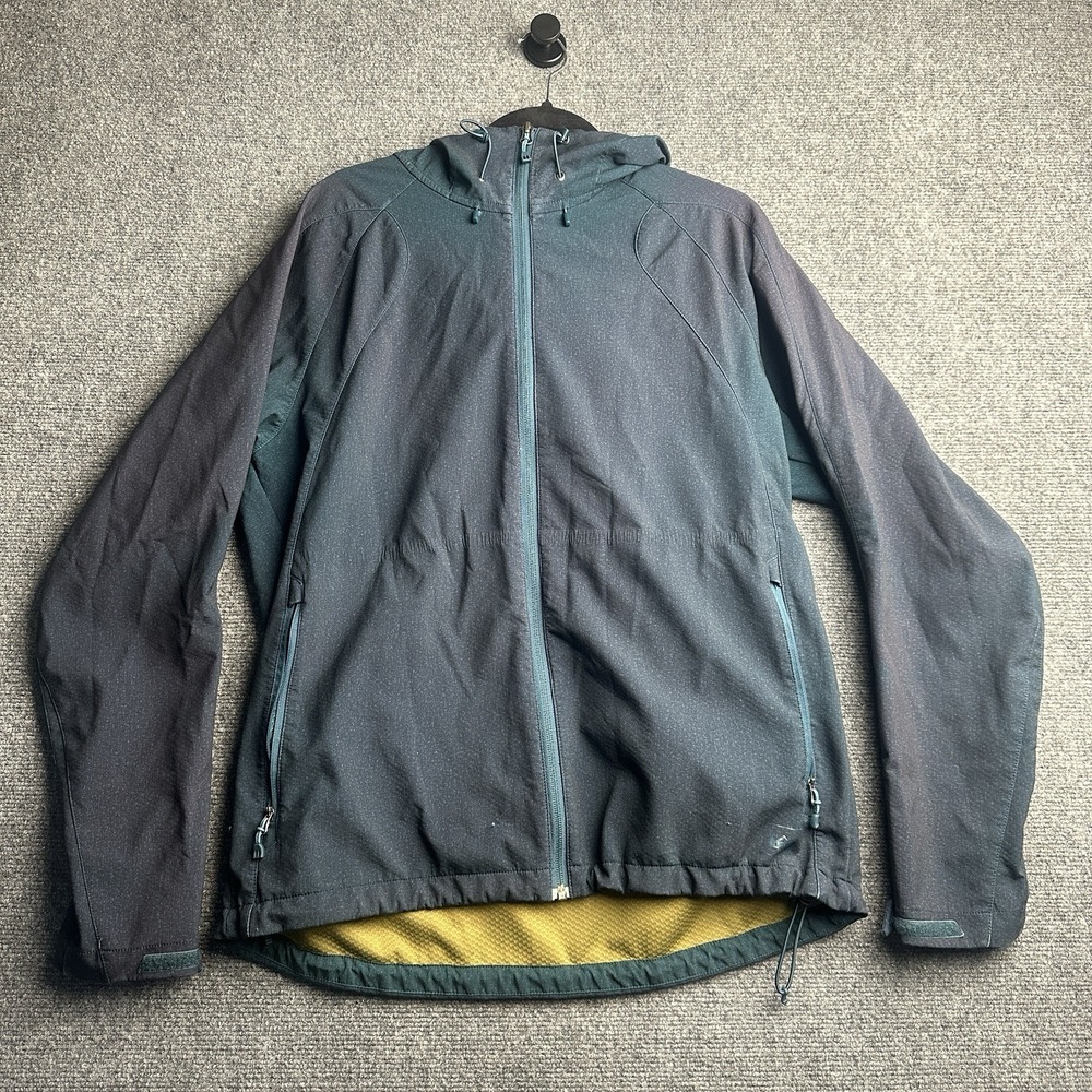 Rei Co-Op‎ McCone Soft Shell Jacket Mens L Blue Lined Performance Outdoor Hiking